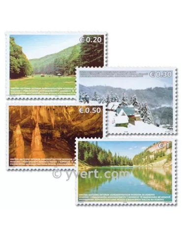 n° 54/57 -  Timbre Kosovo - ONU Poste