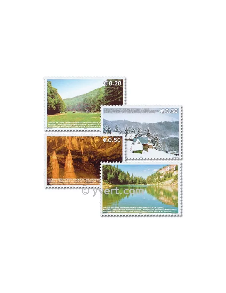 n° 54/57 -  Timbre Kosovo - ONU Poste