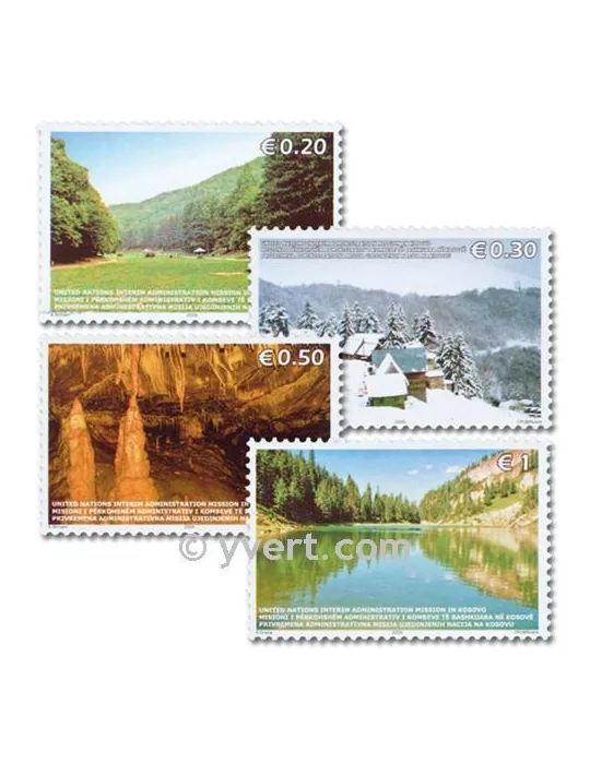 n° 54/57 -  Timbre Kosovo - ONU Poste