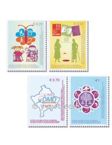 n° 64/67 -  Timbre Kosovo - ONU Poste