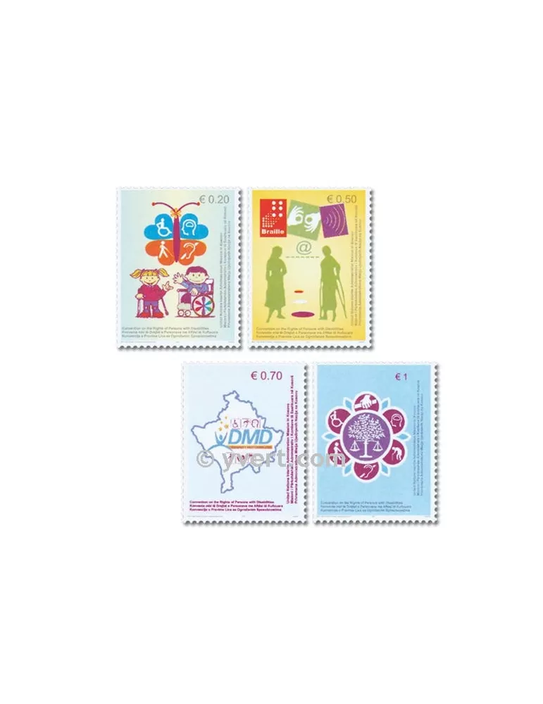 n° 64/67 -  Timbre Kosovo - ONU Poste