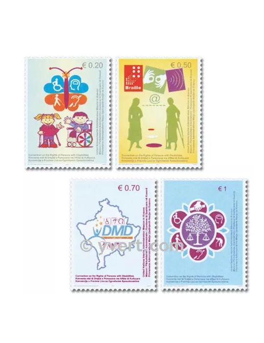 n° 64/67 -  Timbre Kosovo - ONU Poste