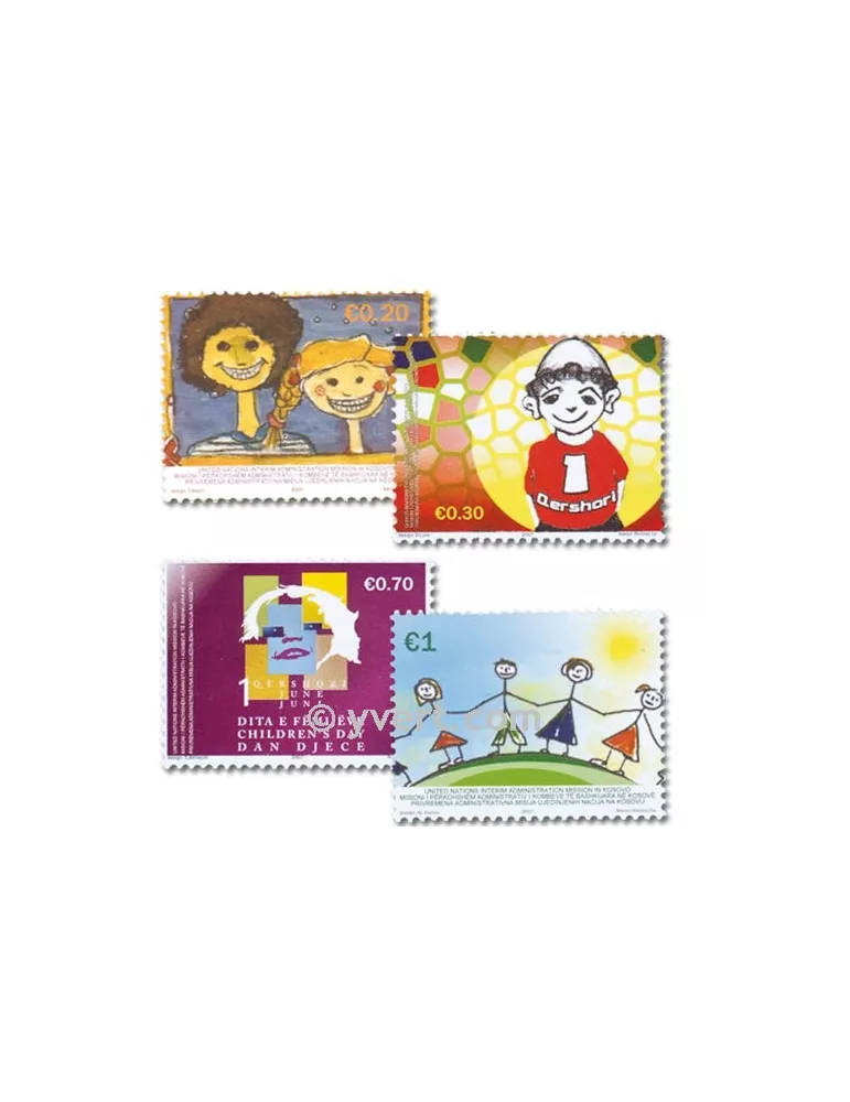 n° 70/73 -  Timbre Kosovo - ONU Poste