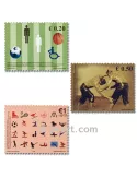 n° 83/85 -  Timbre Kosovo - ONU Poste