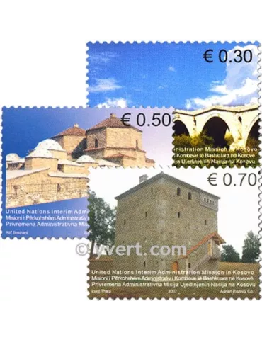 n° 86/89 -  Timbre Kosovo - ONU Poste