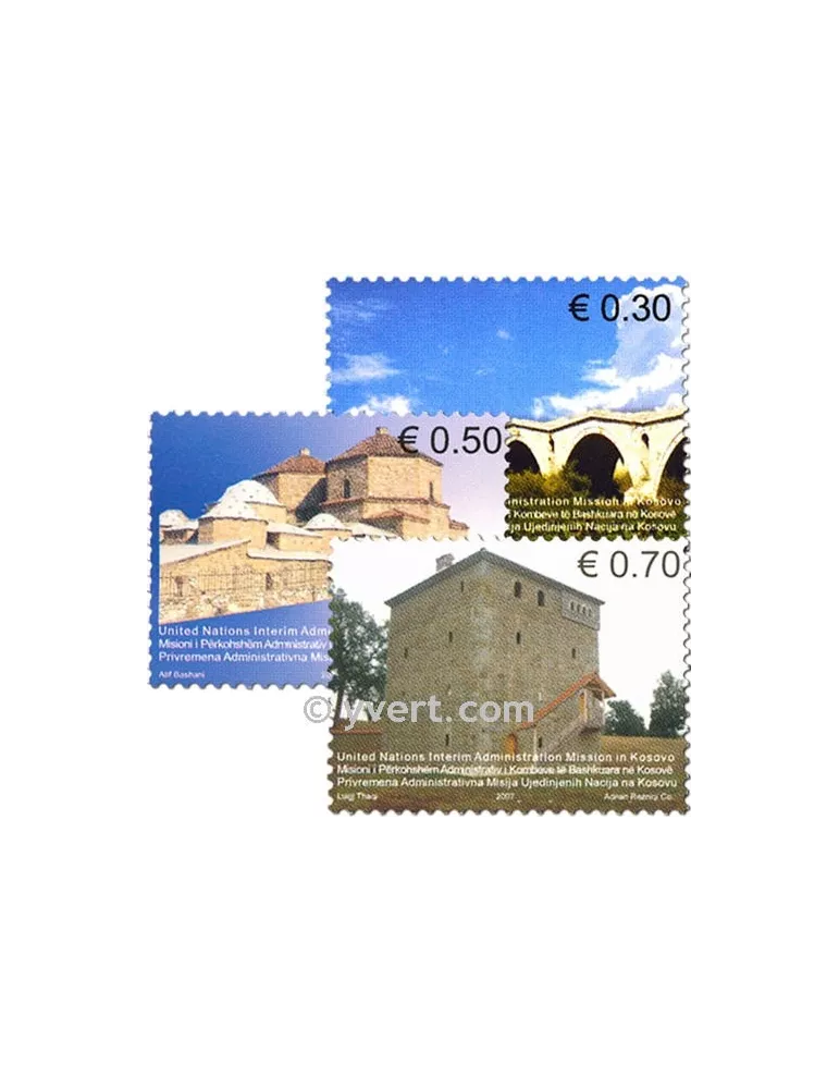 n° 86/89 -  Timbre Kosovo - ONU Poste