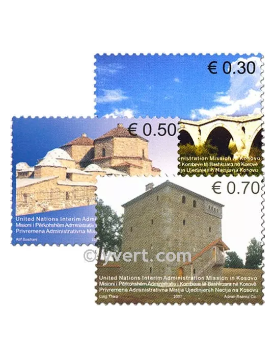 n° 86/89 -  Timbre Kosovo - ONU Poste