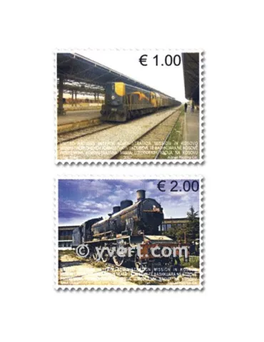 n° 90/91 -  Timbre Kosovo - ONU Poste