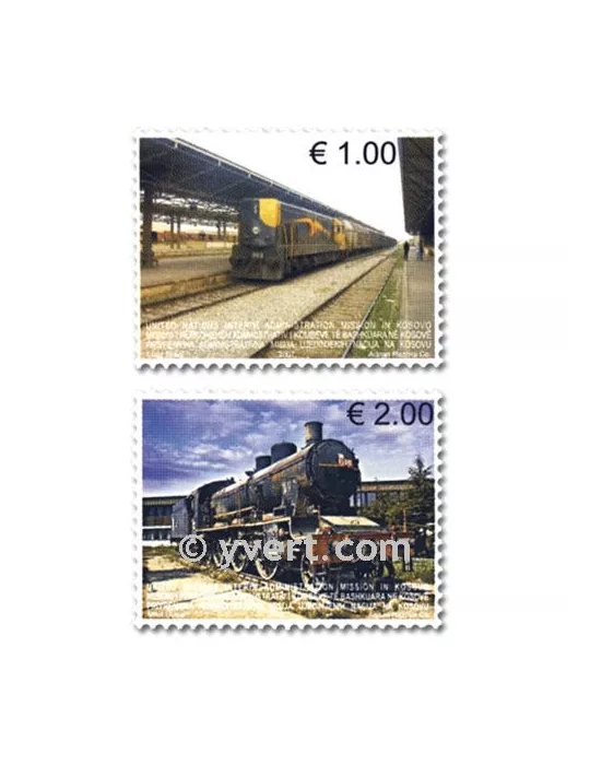 n° 90/91 -  Timbre Kosovo - ONU Poste