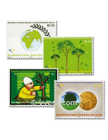 n° 5/8 -  Timbre Kosovo Poste