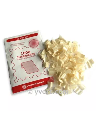 CHARNIERES POUR TIMBRES OBLITÉRES