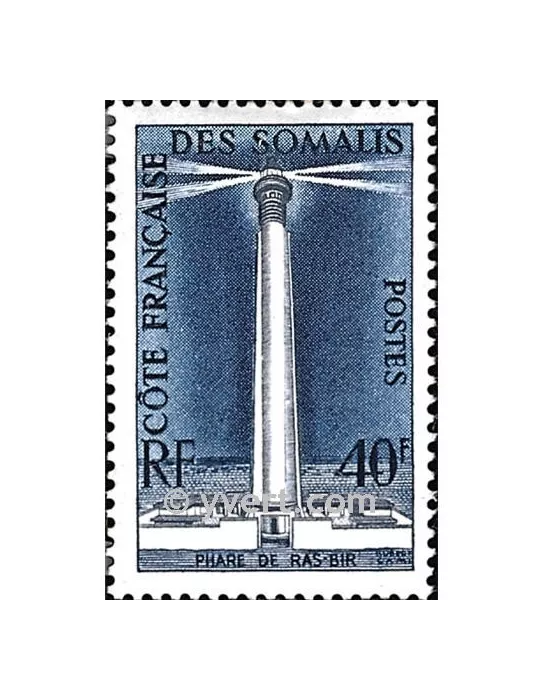n° 286 -  Timbre Cote des Somalis Poste