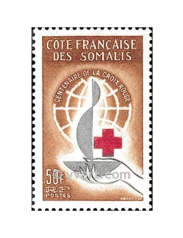 n° 315 -  Timbre Cote des Somalis Poste