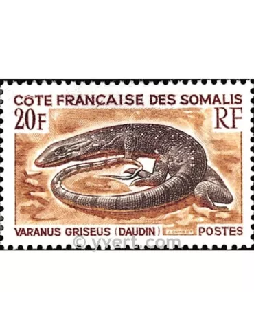 n° 328 -  Timbre Cote des Somalis Poste