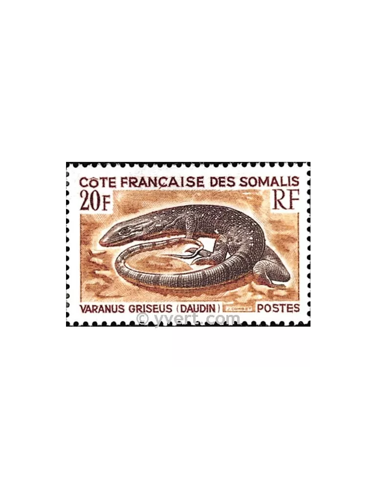 n° 328 -  Timbre Cote des Somalis Poste
