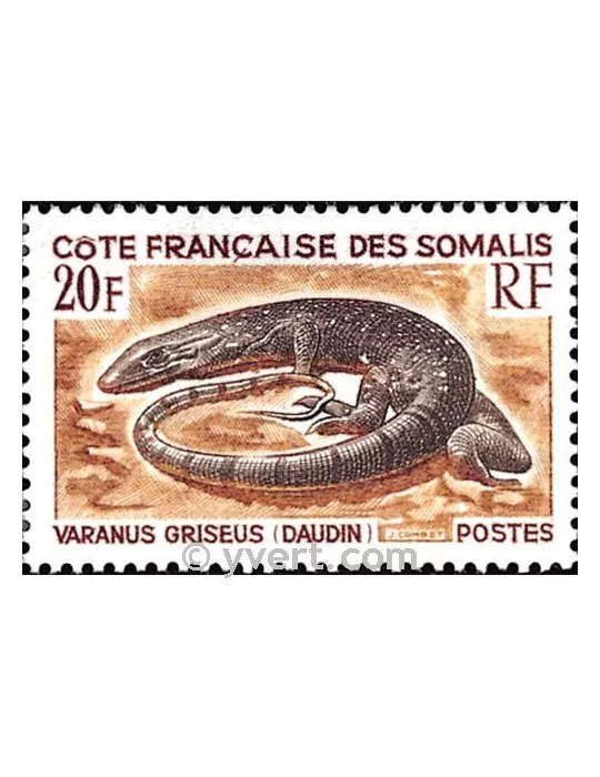 n° 328 -  Timbre Cote des Somalis Poste