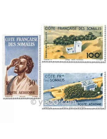 n° 20/22 -  Timbre Cote des Somalis Poste aérienne
