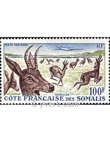n° 26 -  Timbre Cote des Somalis Poste aérienne