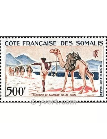 n° 29 -  Timbre Cote des Somalis Poste aérienne