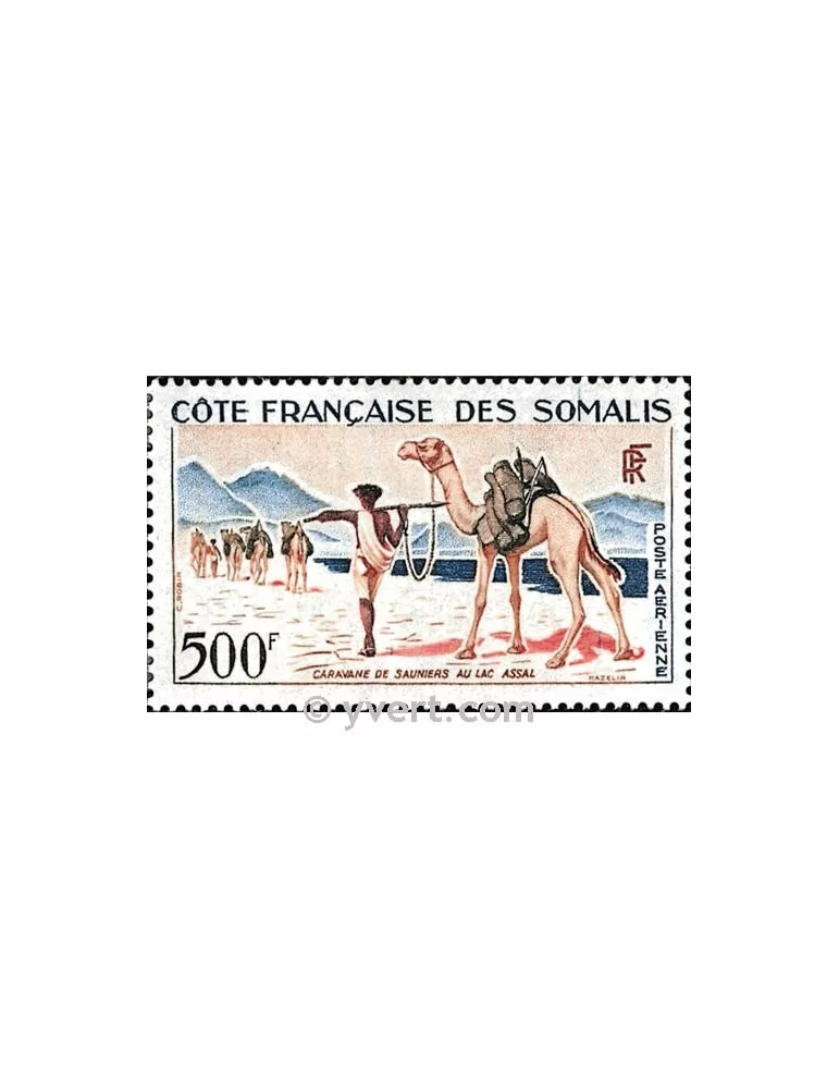 n° 29 -  Timbre Cote des Somalis Poste aérienne