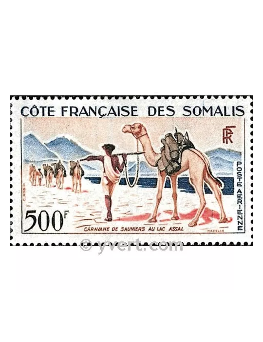 n° 29 -  Timbre Cote des Somalis Poste aérienne