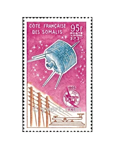 n° 42 -  Timbre Cote des Somalis Poste aérienne