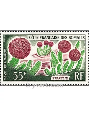 n° 47 -  Timbre Cote des Somalis Poste aérienne