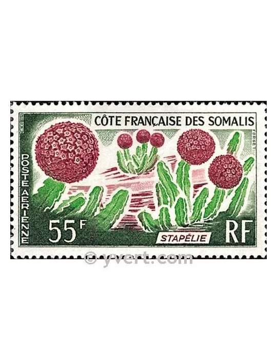 n° 47 -  Timbre Cote des Somalis Poste aérienne