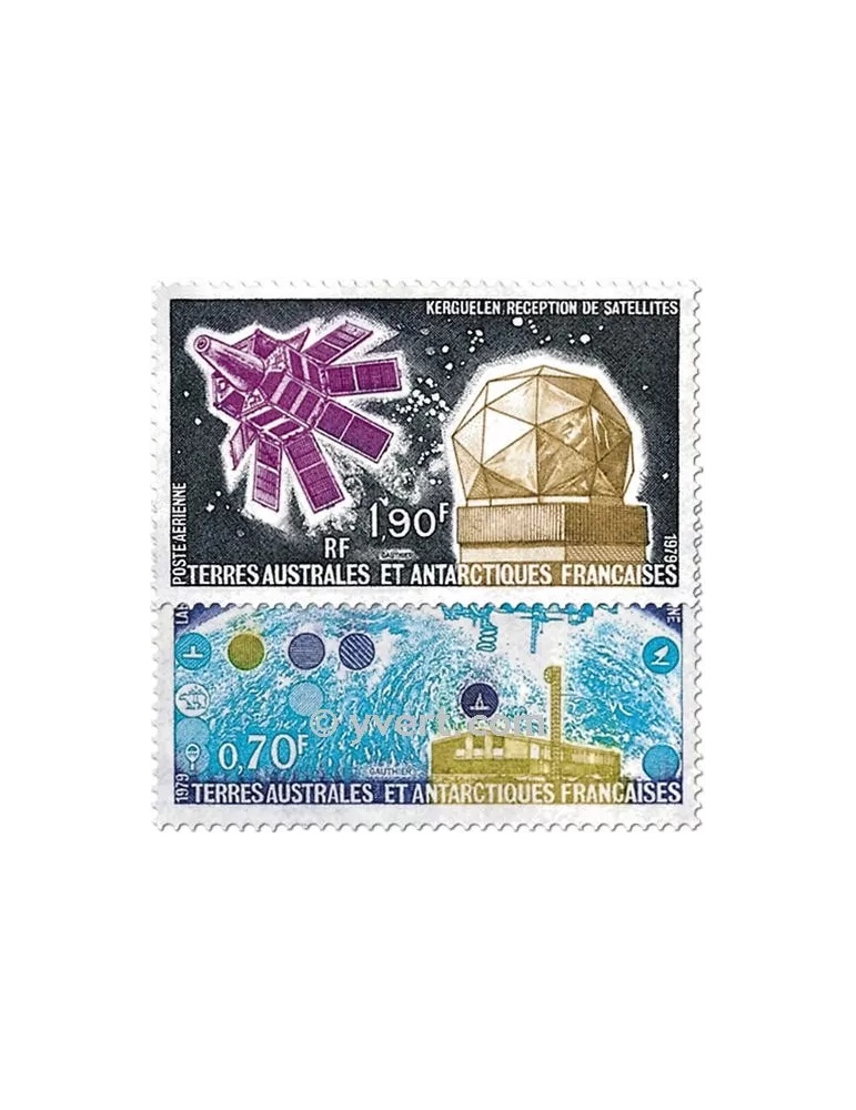 n° 51/52 -  Timbre TAAF Poste aérienne
