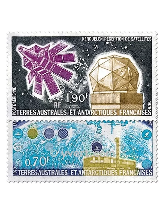 n° 51/52 -  Timbre TAAF Poste aérienne