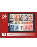 n° 568/598  - Timbre France Année complète  (1943)