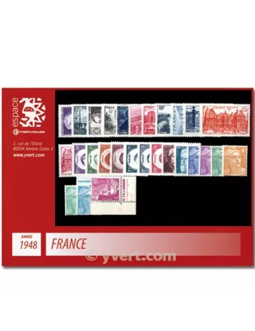 n° 793/822  - Timbre France Année complète  (1948)