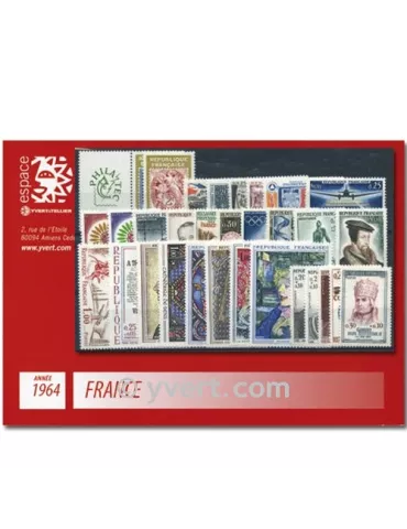 n° 1404/1434  - Timbre France Année complète  (1964)