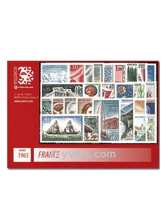 n° 1435/1467  - Timbre France Année complète  (1965)