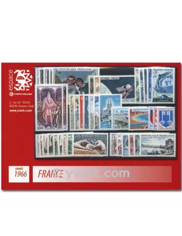 n° 1468/1510  - Timbre France Année complète  (1966)