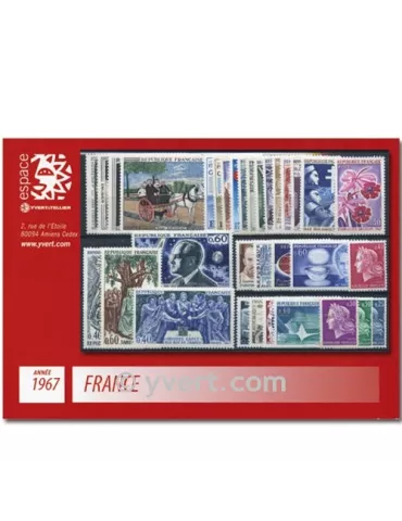 n° 1511/1541  - Timbre France Année complète  (1967)