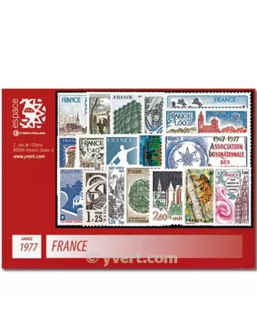 n° 1914/1961  - Timbre France Année complète  (1977)