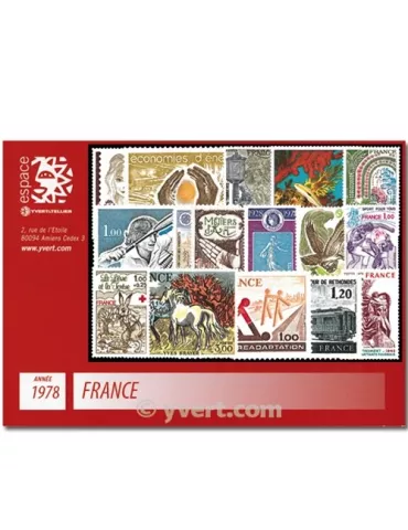 n° 1962/2027  - Timbre France Année complète  (1978)