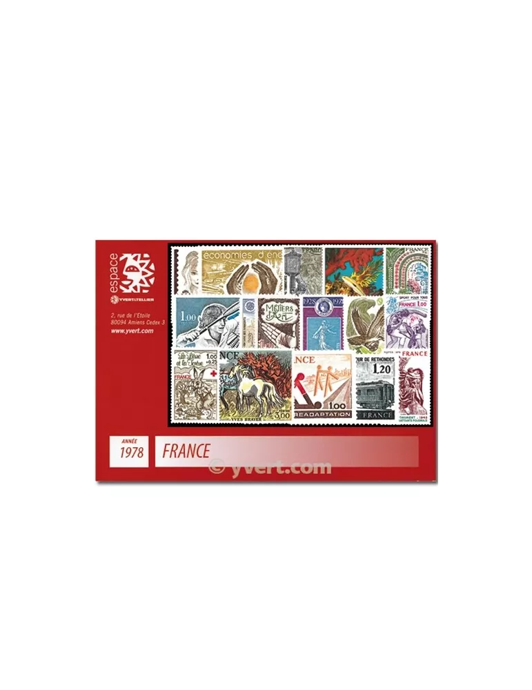 n° 1962/2027  - Timbre France Année complète  (1978)