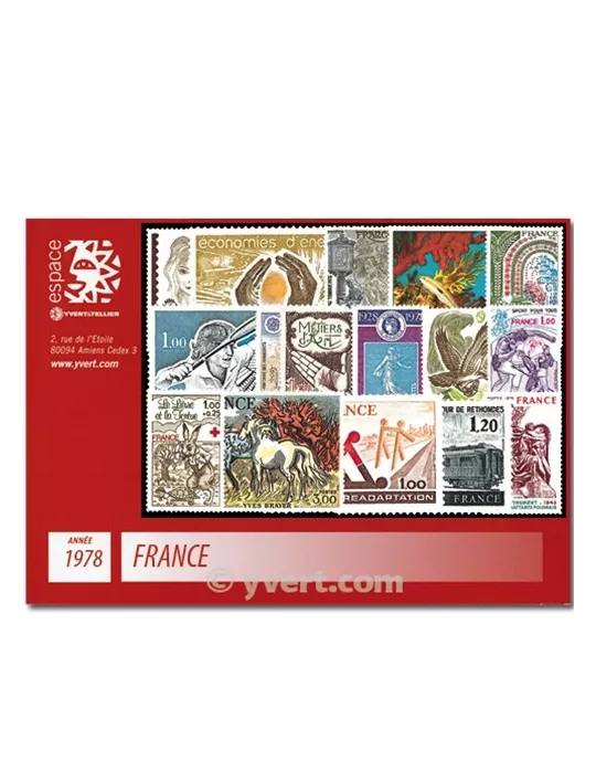 n° 1962/2027  - Timbre France Année complète  (1978)