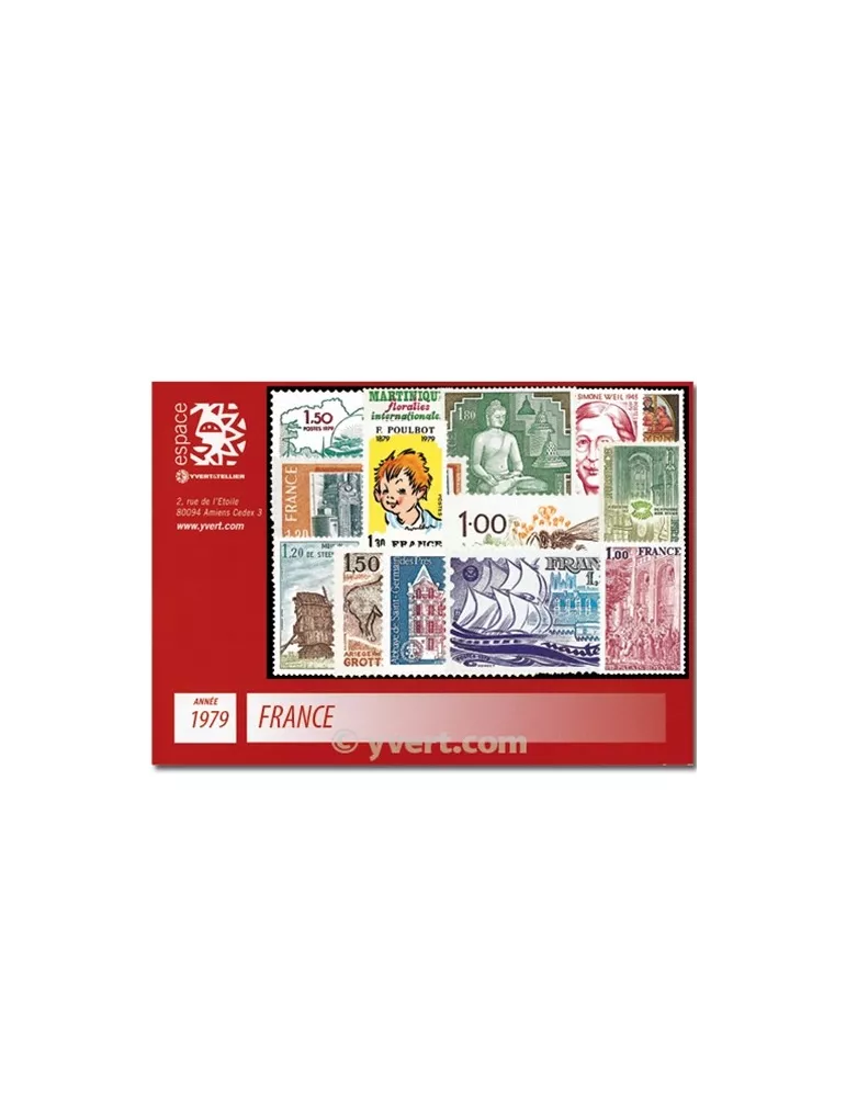 n° 2028/2072  - Timbre France Année complète  (1979)
