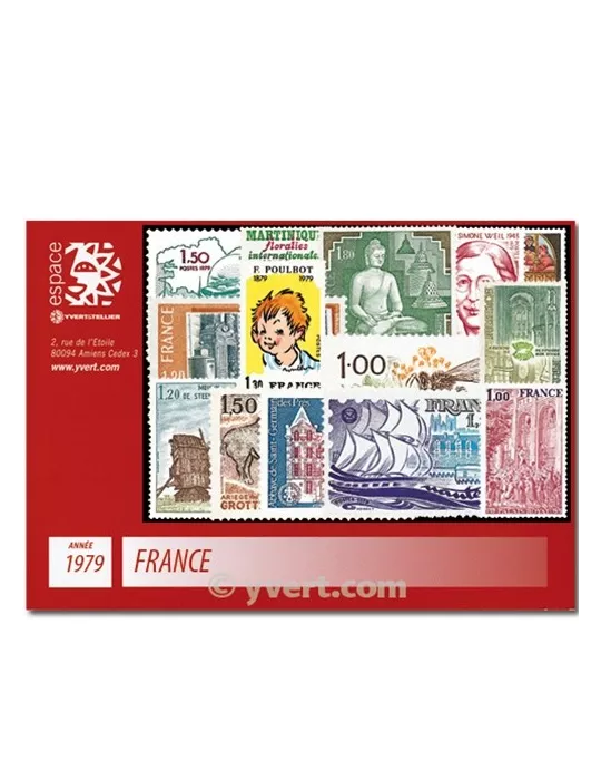 n° 2028/2072  - Timbre France Année complète  (1979)