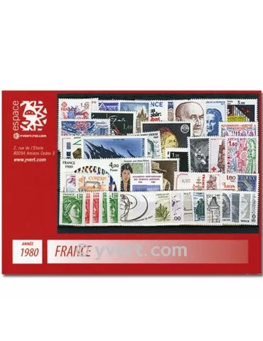 n° 2073/2117  - Timbre France Année complète  (1980)