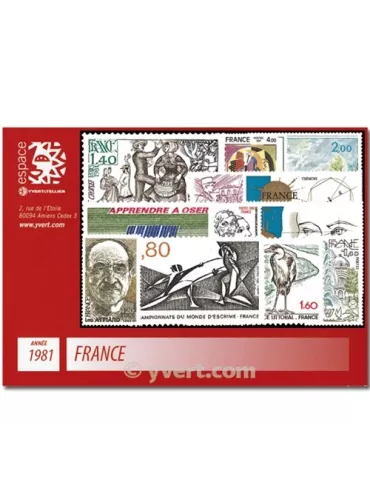 n° 2118/2177  - Timbre France Année complète  (1981)
