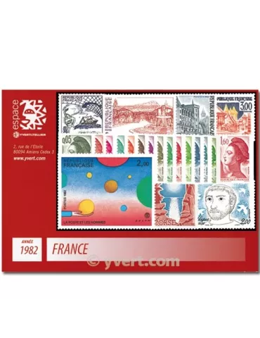 n° 2178/2251  - Timbre France Année complète  (1982)