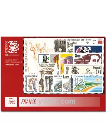 n° 2252/2298  - Timbre France Année complète  (1983)