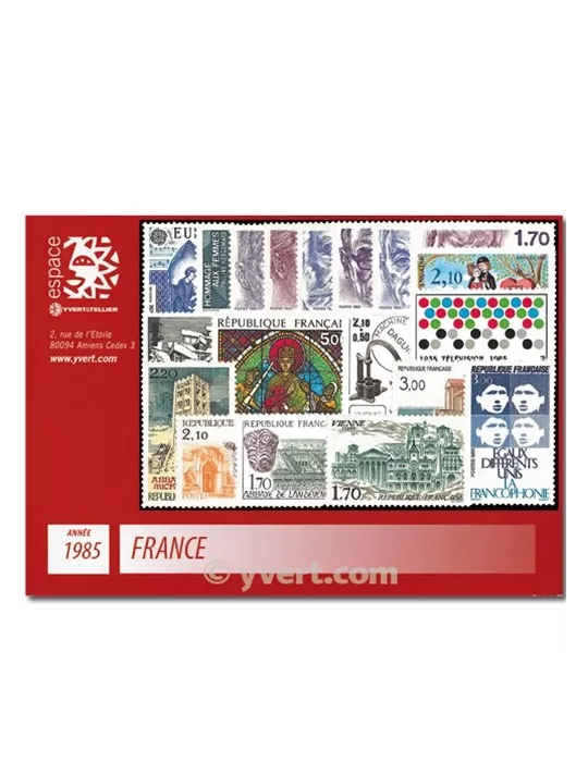 n° 2347/2392  - Timbre France Année complète  (1985)