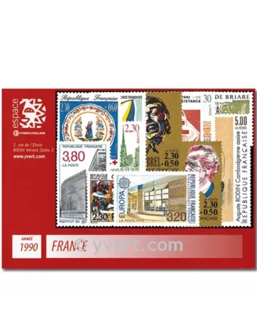 n° 2615/2675  - Timbre France Année complète  (1990)