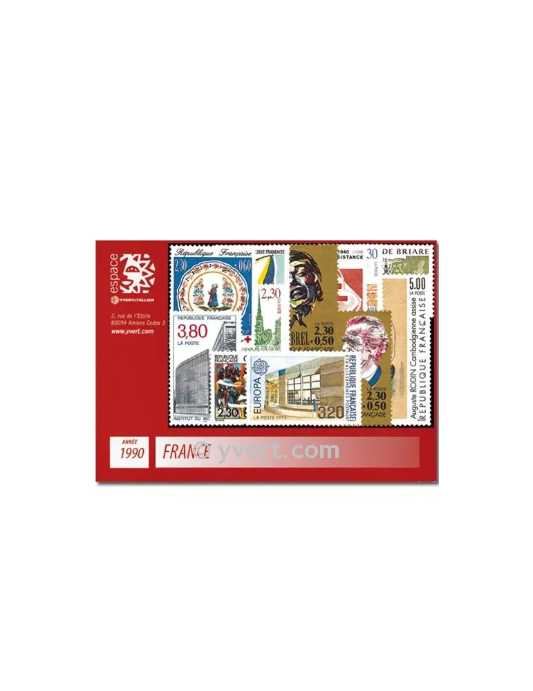 n° 2615/2675  - Timbre France Année complète  (1990)