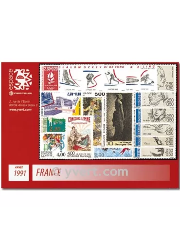 n° 2676/2735  - Timbre France Année complète  (1991)